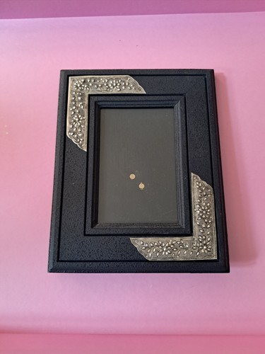 Portafoto legno nero vintage - legno,