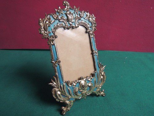 Portafoto epoca deco - , deco'-metallo